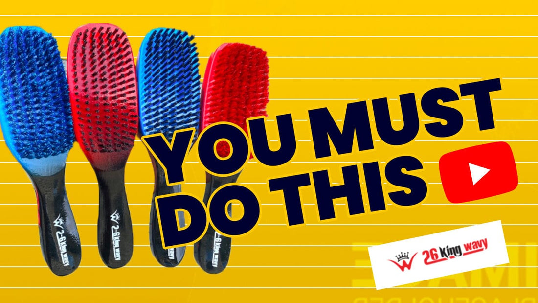 Types Of Brushes That Work Best for Different Styles of Hair Care For Black Men's Hair Type