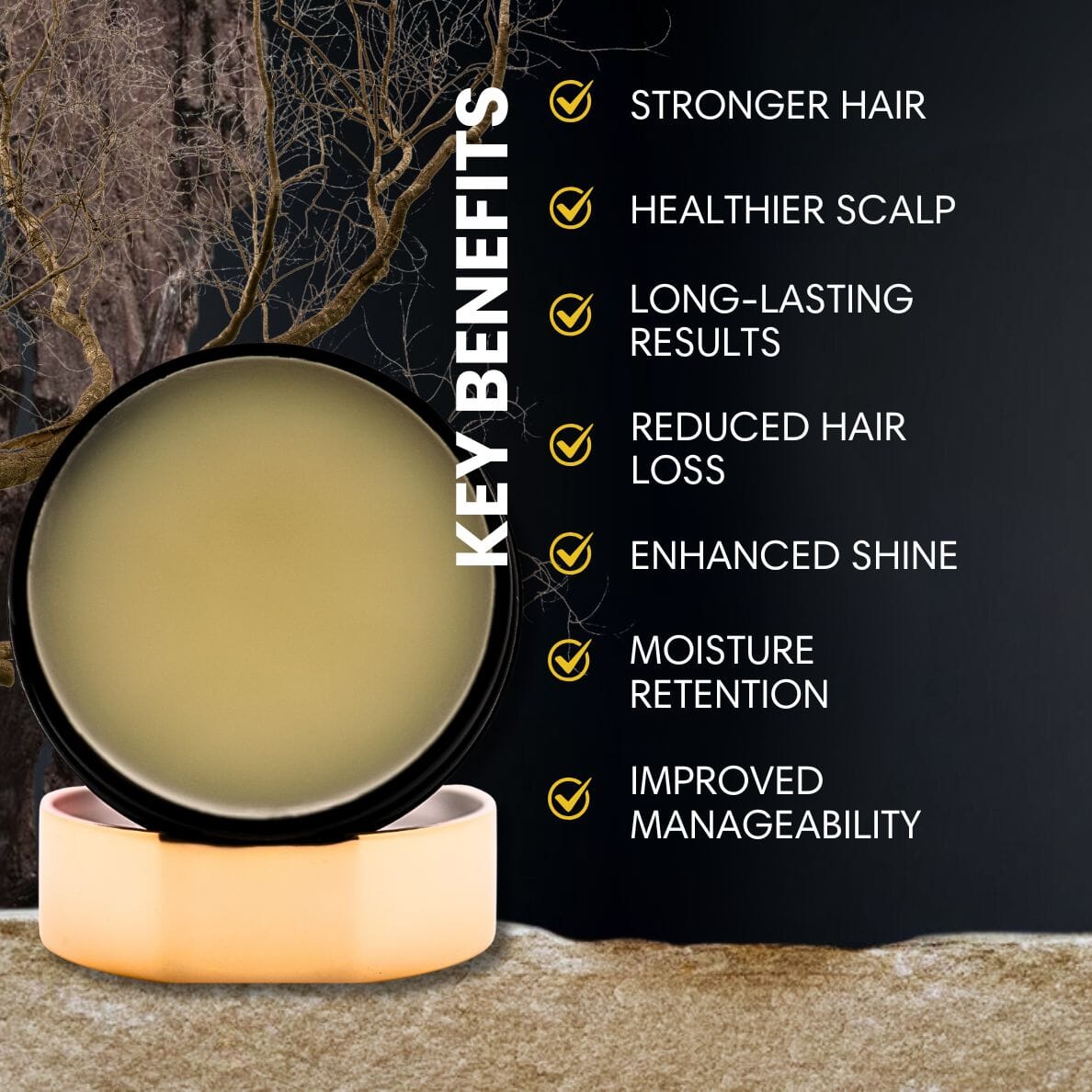 Pomade 4oz Premium Quality Wave Natural Products 26 King Wavy Merch, LLC