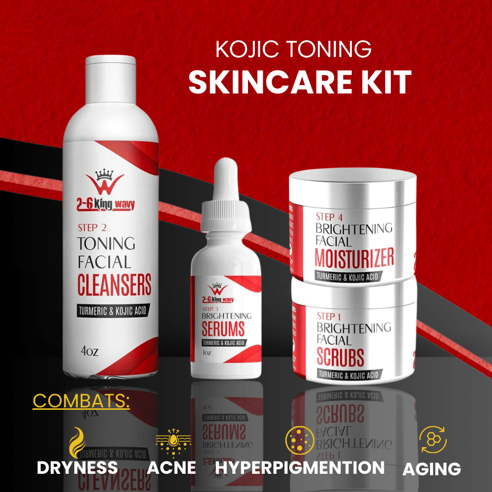 Experience Brighter, Even-Toned Skin with Turmeric & Kojic Acid Skincare 26 King Wavy Merch, LLC