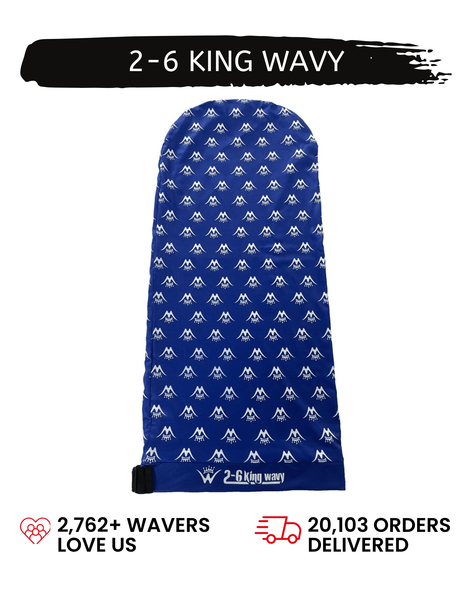 LOC Cap Premium Quality Durag 26 King Wavy Merch, LLC