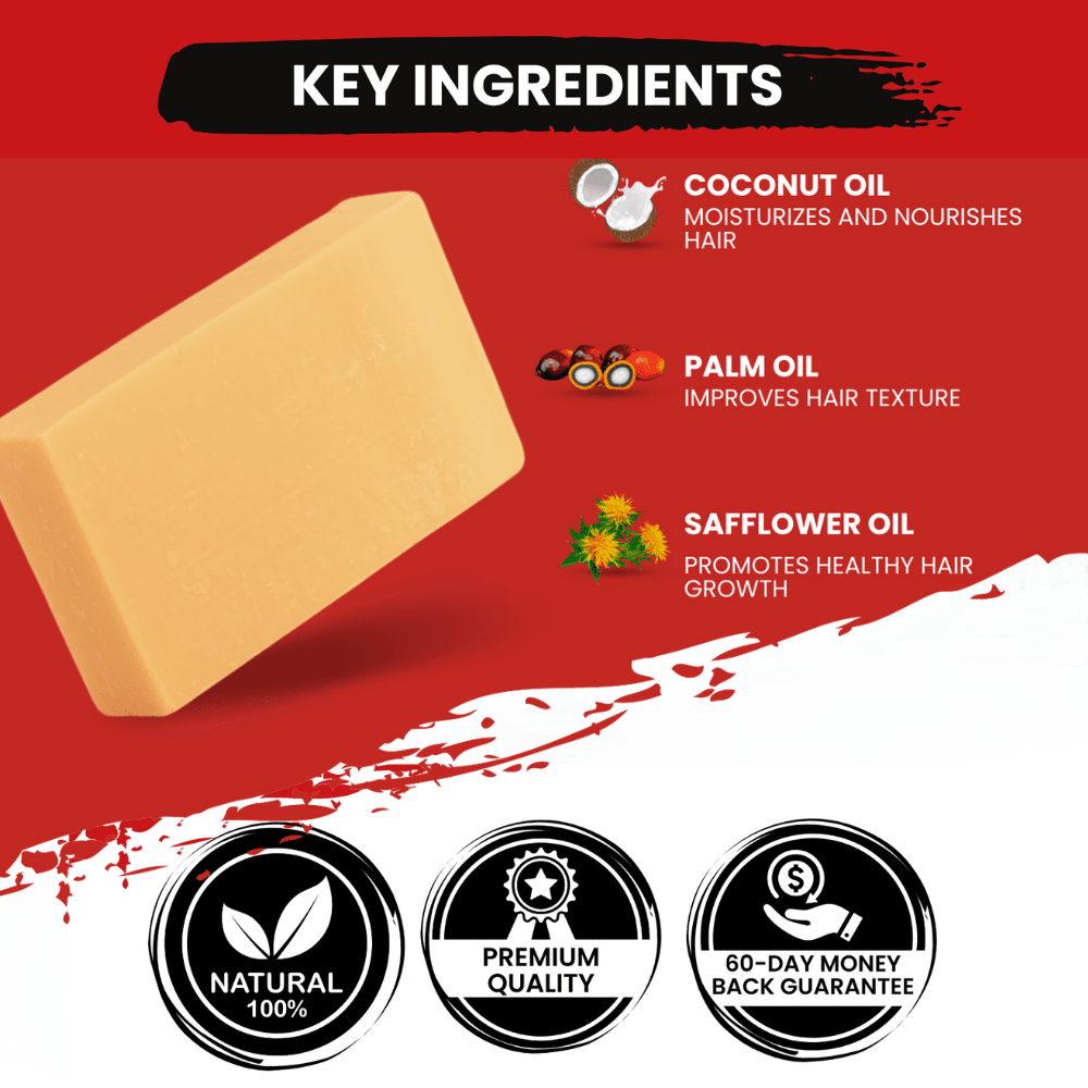 Shampoo Bars (New & Improved) Wave Natural Products 2-6 King Wavy Merch