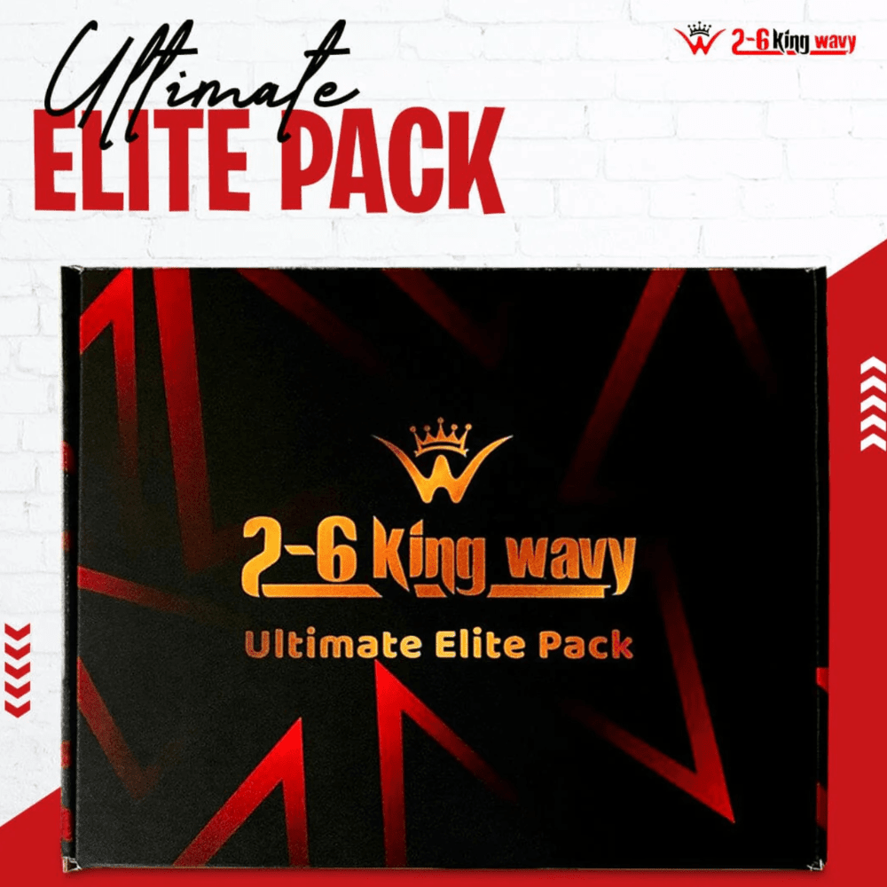 Ultimate 2-6 King Wavy Elite Pack Premium Quality Wave Natural Products 26 King Wavy Merch, LLC