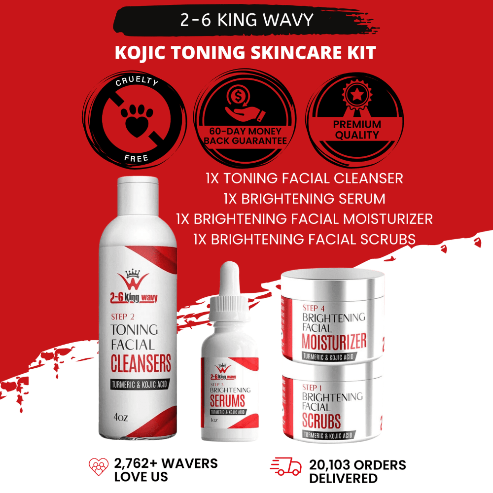 Experience Brighter, Even-Toned Skin with Turmeric & Kojic Acid Skincare 26 King Wavy Merch, LLC