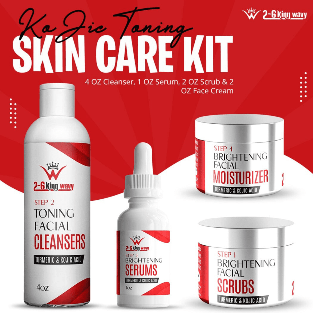 Experience Brighter, Even-Toned Skin with Turmeric & Kojic Acid Skincare 26 King Wavy Merch, LLC