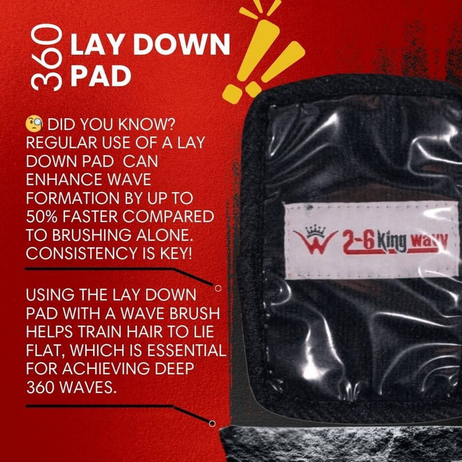 WaveMaster 360 Lay Down Pad Wave Natural Products 26 King Wavy Merch, LLC