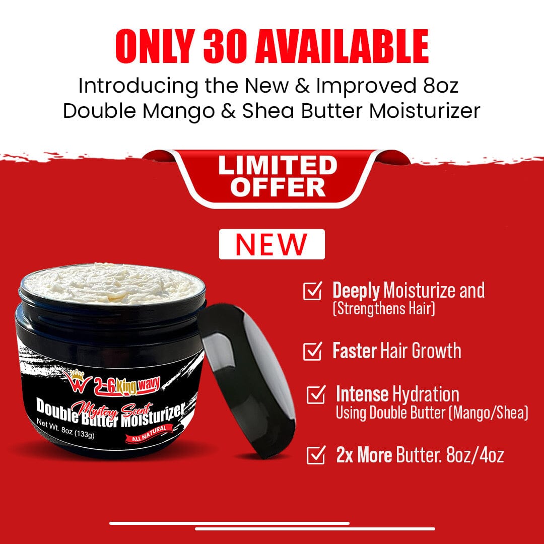 Double Butter Moisturizer 8oz Wave Natural Products 26 King Wavy Merch, LLC