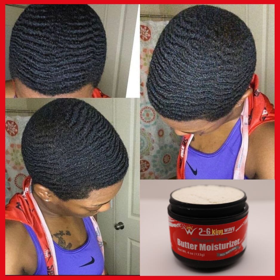 Whipped Shea Butter Moisturizer 4oz Wave Natural Products 26 King Wavy Merch, LLC