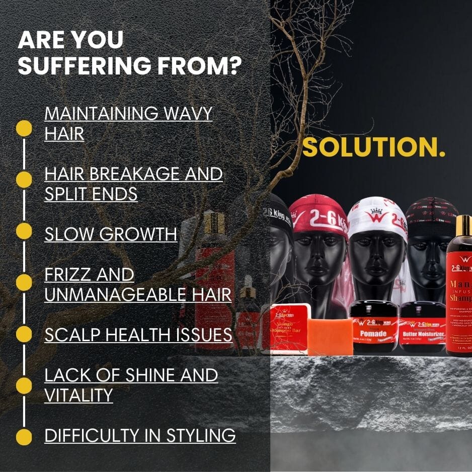Ultimate 2-6 King Wavy Elite Pack Premium Quality Wave Natural Products 26 King Wavy Merch, LLC