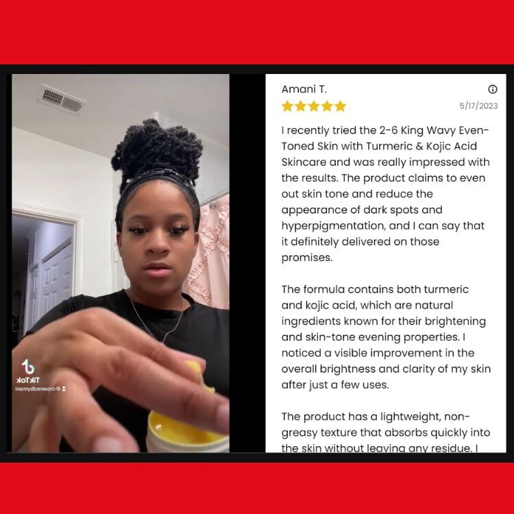 Experience Brighter, Even-Toned Skin with Turmeric & Kojic Acid Skincare 26 King Wavy Merch, LLC