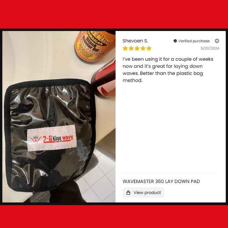 WaveMaster 360 Lay Down Pad Wave Natural Products 26 King Wavy Merch, LLC