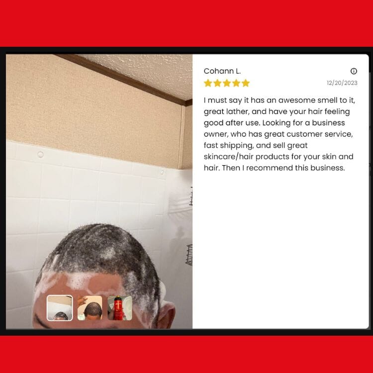 Infused Mango Shampoo 12 FL OZ Premium Quality Wave Natural Products 26 King Wavy Merch, LLC