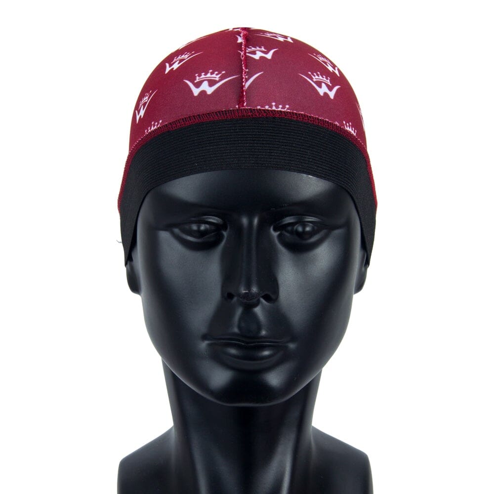Compression Cap Maroon Premium Quality Compression Cap 26 King Wavy Merch, LLC