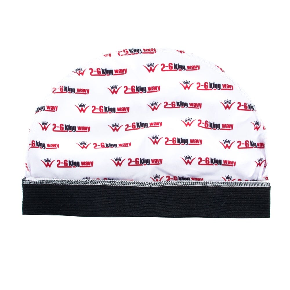 Compression Cap White 2-6 King Wavy Premium Quality Compression Cap 26 King Wavy Merch, LLC