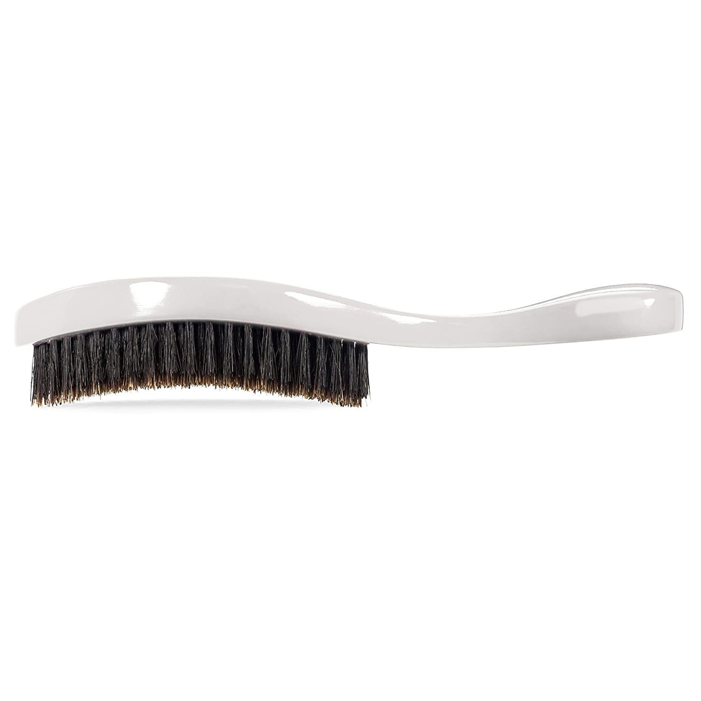 Long Handle Wave Brush White (Medium) Premium Quality Long Handle Wave Brush 26 King Wavy Merch, LLC