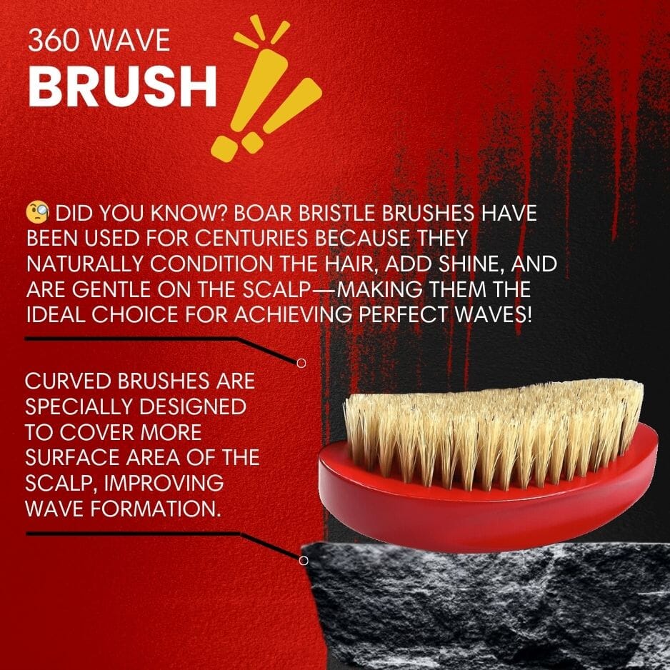 360 Wave Brush Premium Quality [All Variants] 360 Palm Wave Brush 26 King Wavy Merch, LLC 