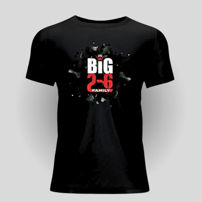 26 King Wavy T-Shirt- Big Black Paint Splash 26 King Wavy Merch, LLC Black 