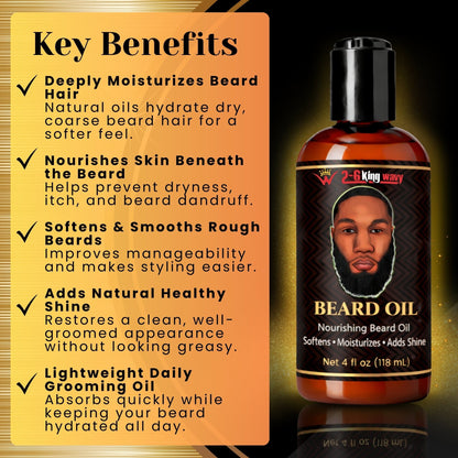 Premium Beard Care Beard care kit 26 King Wavy Merch, LLC 