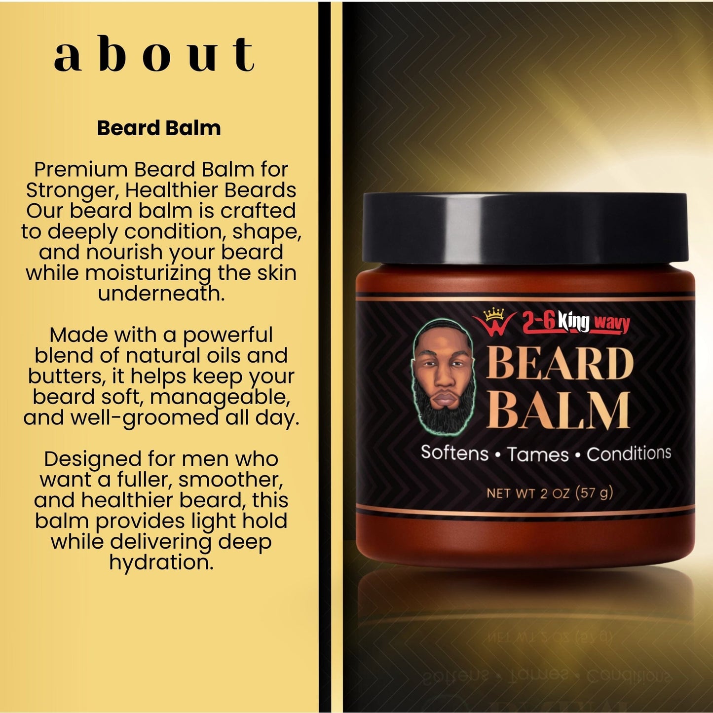 Premium Beard Care Beard care kit 26 King Wavy Merch, LLC 