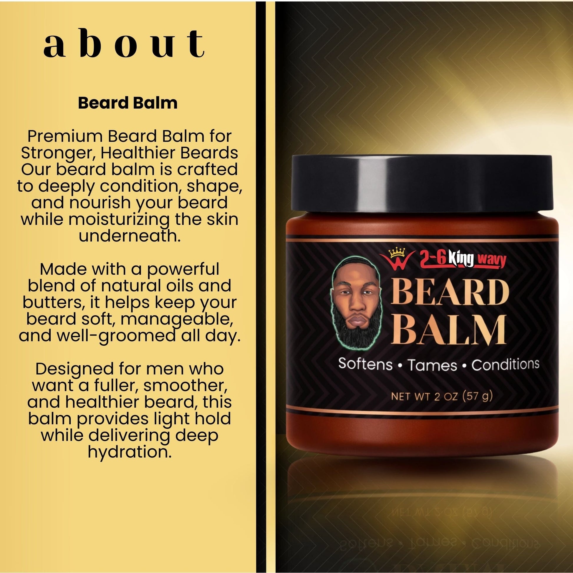 Premium Beard Care Beard care kit 26 King Wavy Merch, LLC 