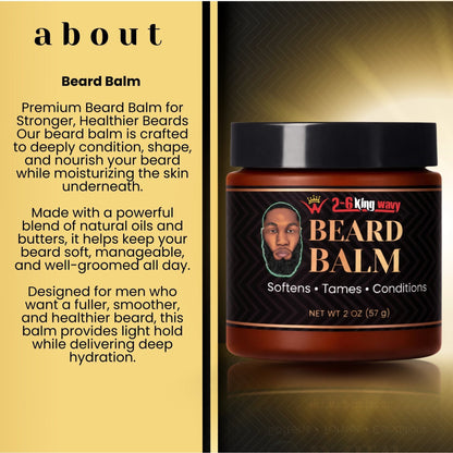 Premium Beard Care Beard care kit 26 King Wavy Merch, LLC 