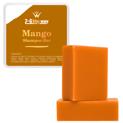 🔥PRE ORDER🔥Mango Shampoo Bar Wave Natural Products 2-6 King Wavy Merch 