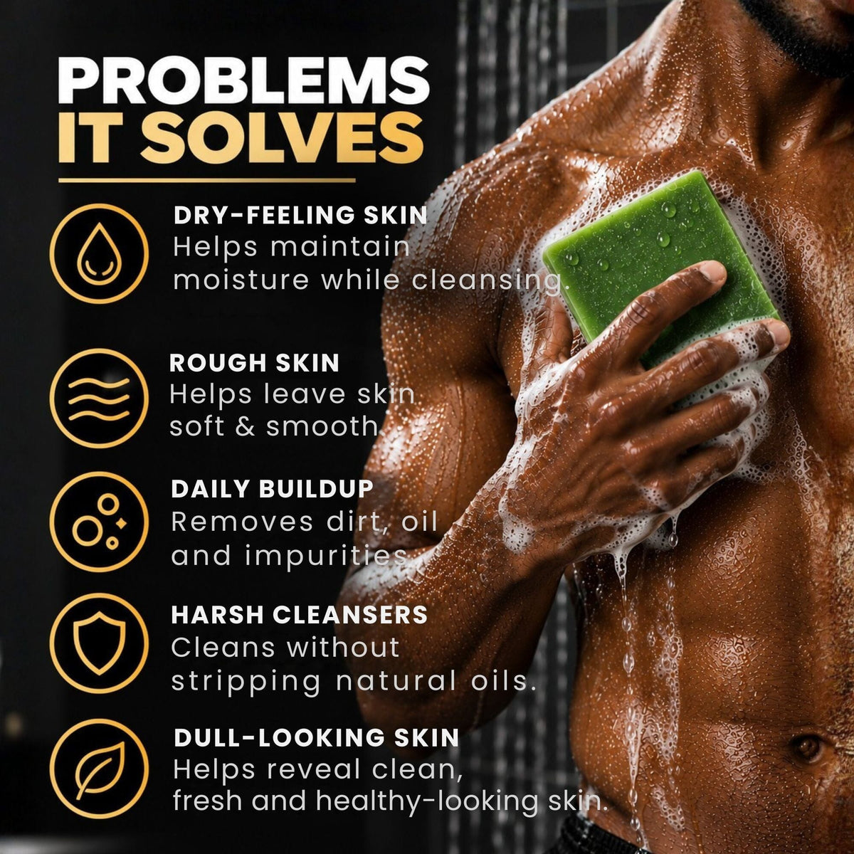Body Bar Soap Wave Natural Products 2-6 King Wavy Merch 