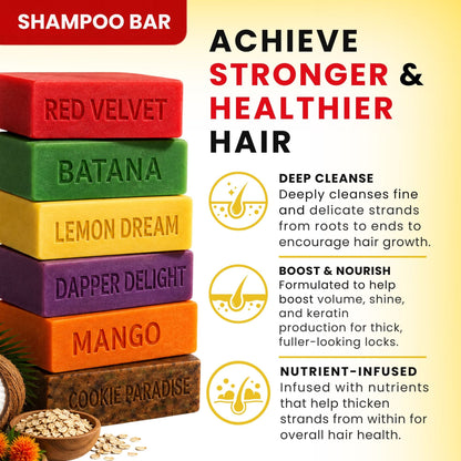 Buy 2 get 1 free + 1 free Detangler + 3 free Shampoo boxes Wave Natural Products 2-6 King Wavy Merch 