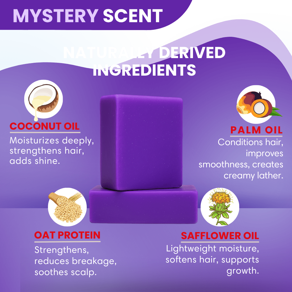 Shampoo Bar Wave Natural Products 2-6 King Wavy Merch Mystery Scent 