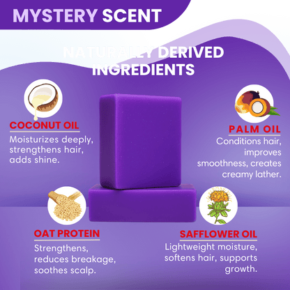 Shampoo Bar Wave Natural Products 2-6 King Wavy Merch Mystery Scent 