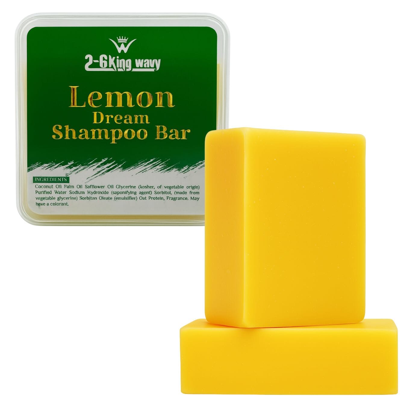 Shampoo Bar Wave Natural Products 2-6 King Wavy Merch 