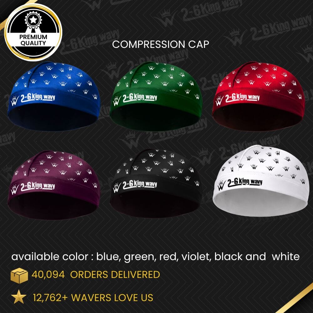 Compression Cap Premium Quality [All Variants] 2-6 Compression Cap 26 King Wavy Merch, LLC 