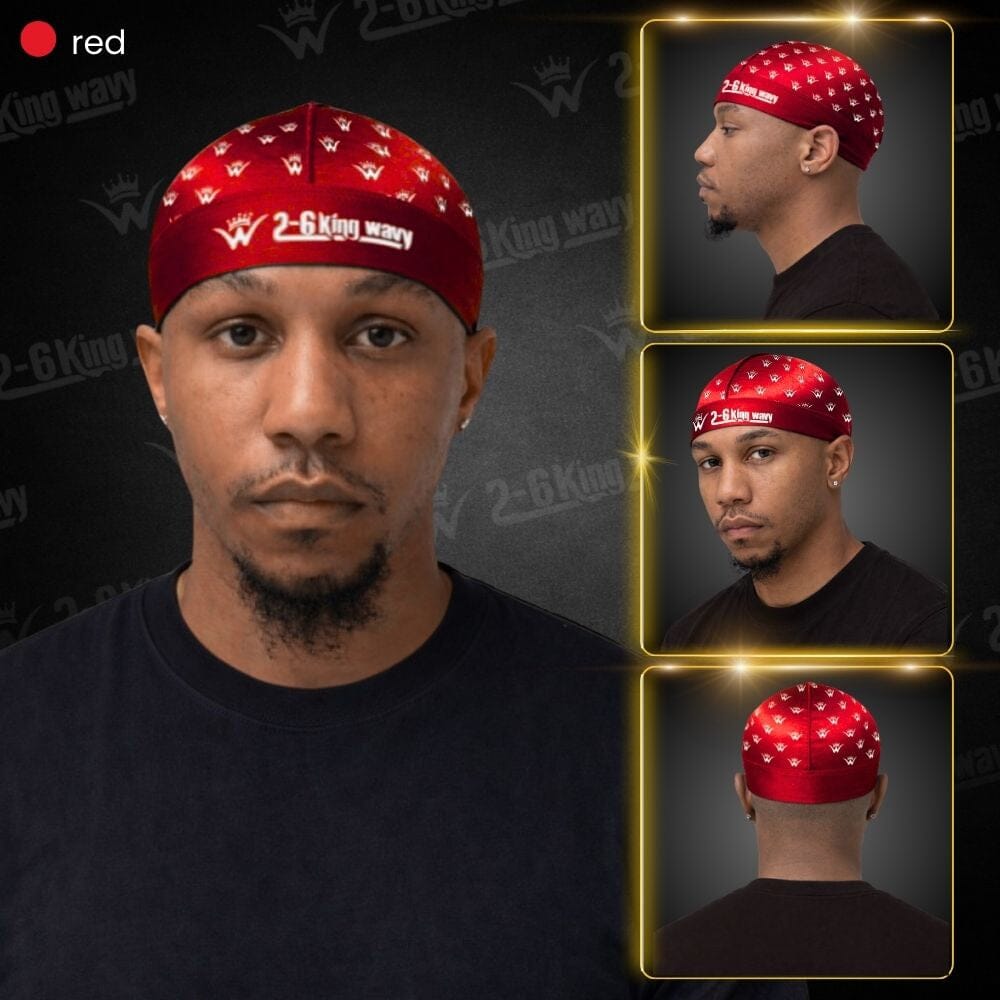 Compression Cap Premium Quality [All Variants] 2-6 Compression Cap 26 King Wavy Merch, LLC Red 