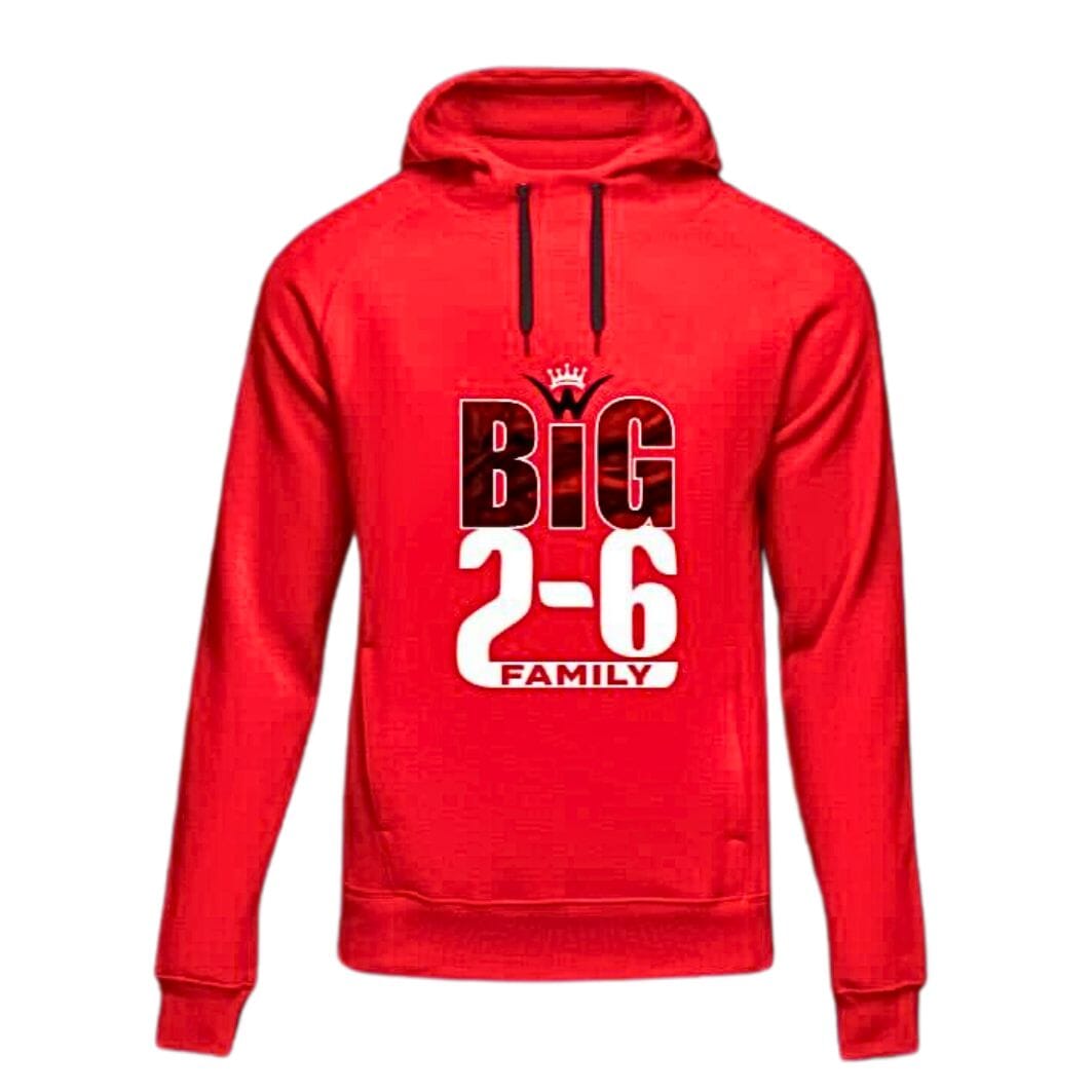 26 King Wavy Hoodie 26 King Wavy Merch, LLC Red 