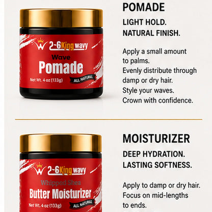 Wave Starter Duo Wave Natural Products 26 King Wavy Merch, LLC 
