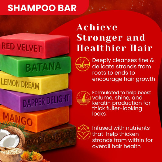 Shampoo Bar Wave Natural Products 2-6 King Wavy Merch 