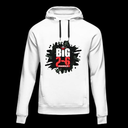 26 King Wavy Hoodie- Big Black Splash 26 King Wavy Merch, LLC White 