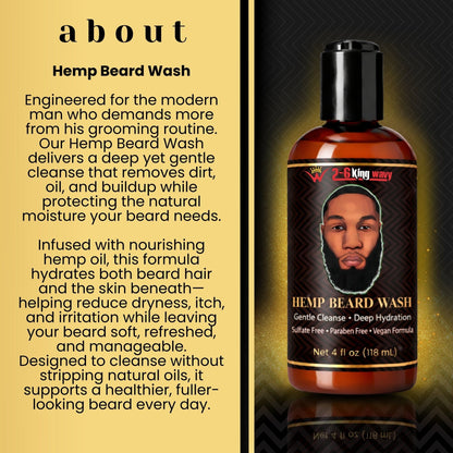 Premium Beard Care Beard care kit 26 King Wavy Merch, LLC 