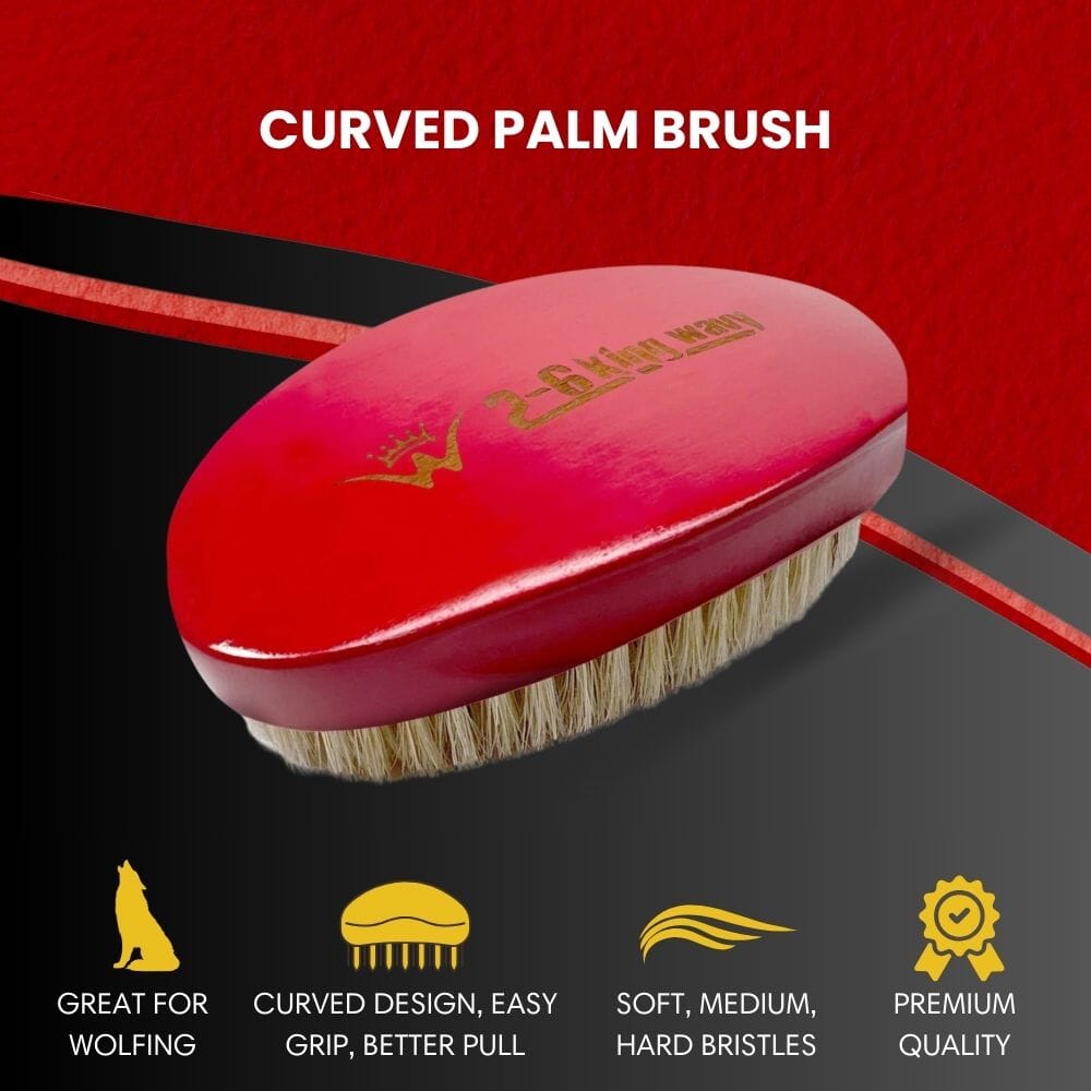 360 Wave Brush Premium Quality [All Variants] 360 Palm Wave Brush 26 King Wavy Merch, LLC 