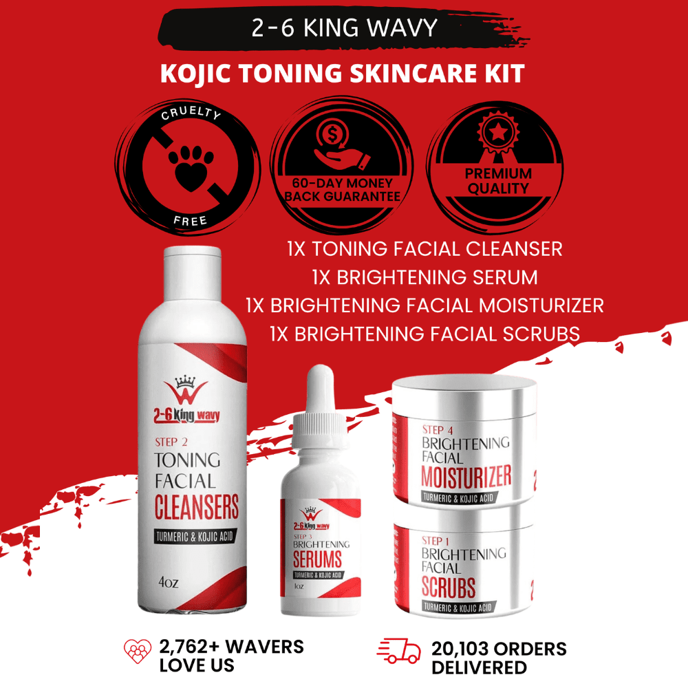Experience Brighter, Even-Toned Skin with Turmeric & Kojic Acid Skincare 26 King Wavy Merch, LLC 