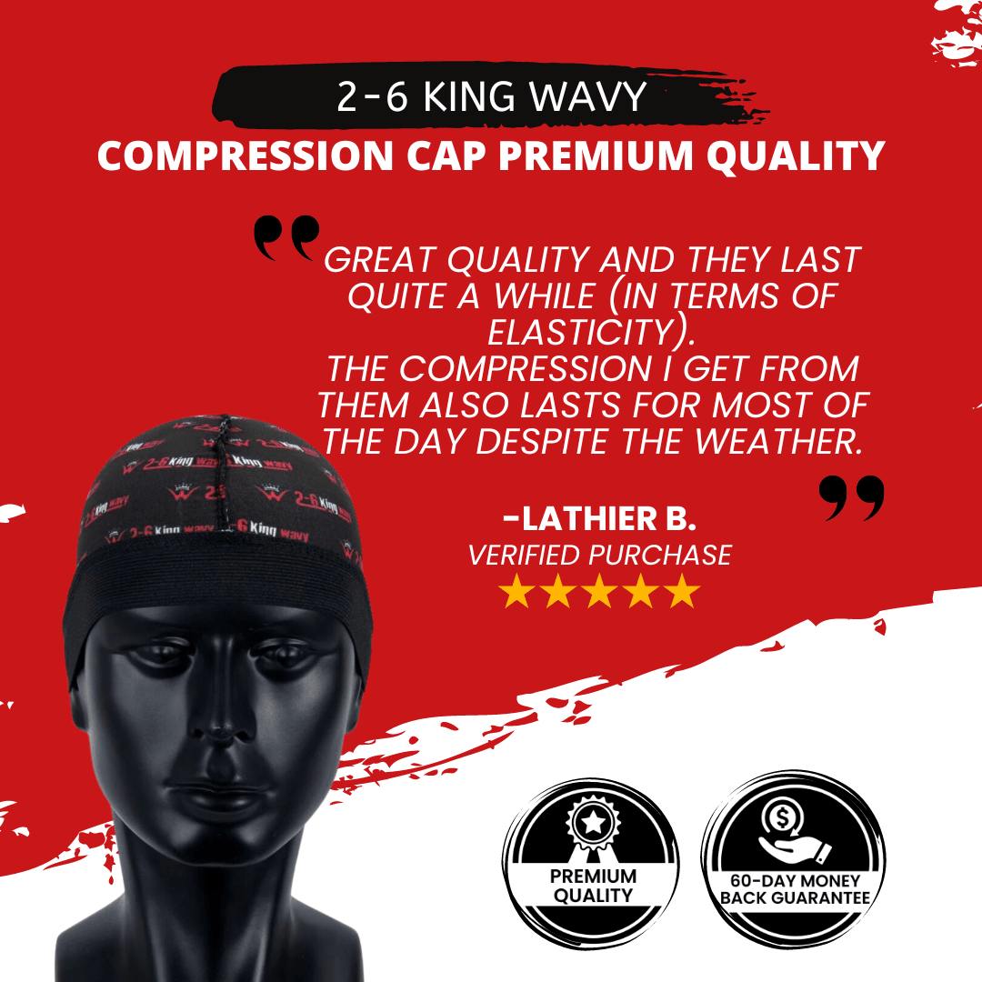 Compression Cap Premium Quality [All Variants] 2-6 Compression Cap 26 King Wavy Merch, LLC 