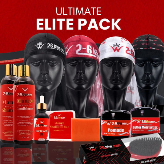 Ultimate 2-6 King Wavy Elite Pack Premium Quality Wave Natural Products 26 King Wavy Merch, LLC 