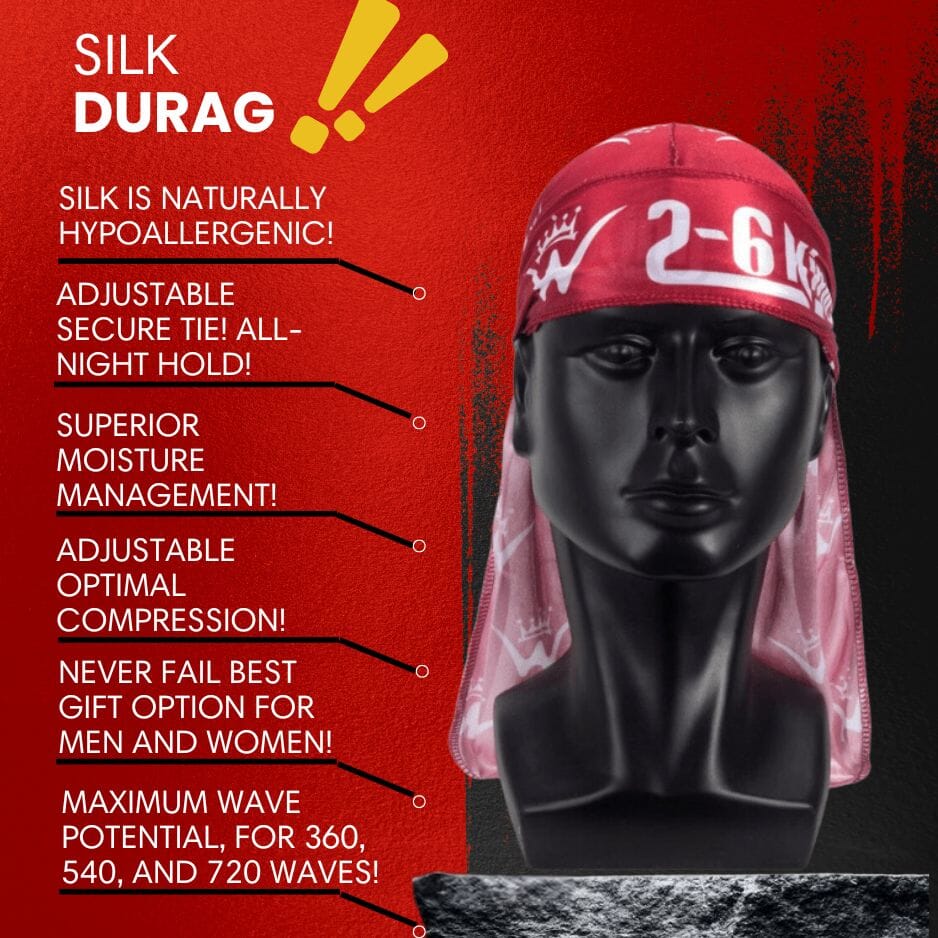 Silk Durag's Premium Quality [All Variants] Durag 26 King Wavy Merch, LLC 