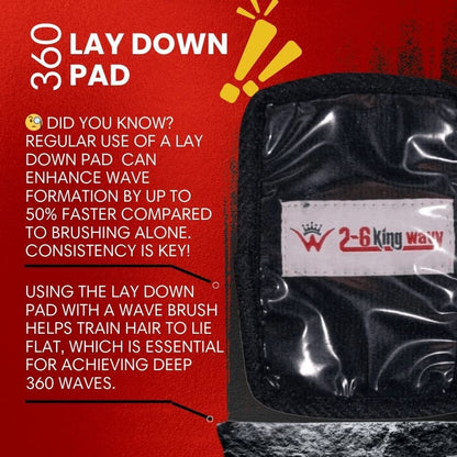 WaveMaster 360 Lay Down Pad Wave Natural Products 26 King Wavy Merch, LLC 