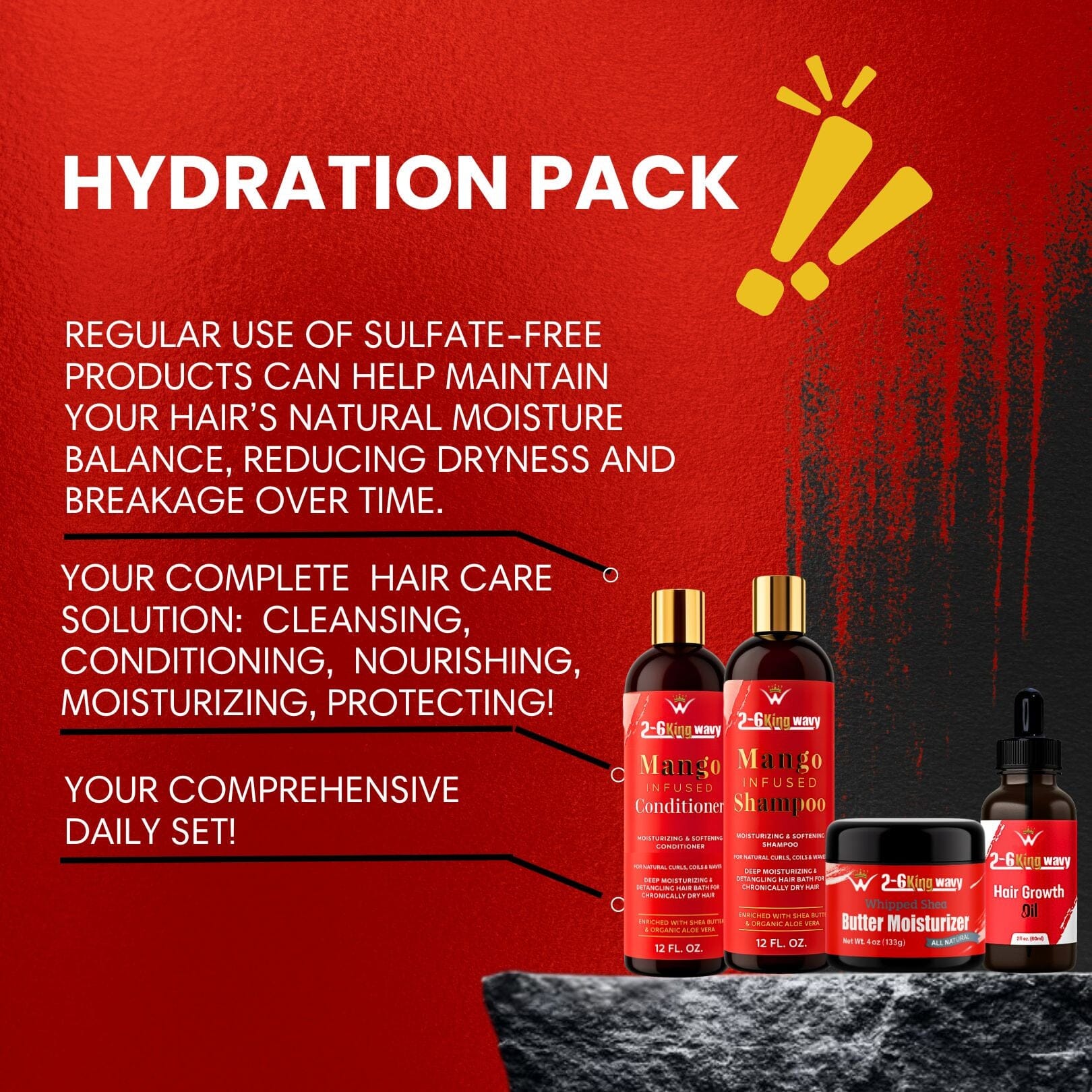 Premium Hydration Pack 26 King Wavy Merch, LLC 