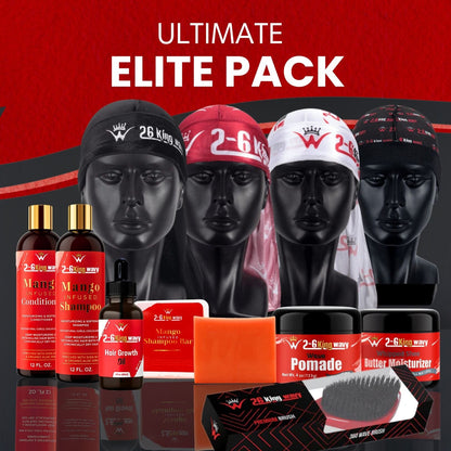 Ultimate 2-6 King Wavy Elite Pack Premium Quality Wave Natural Products 26 King Wavy Merch, LLC 