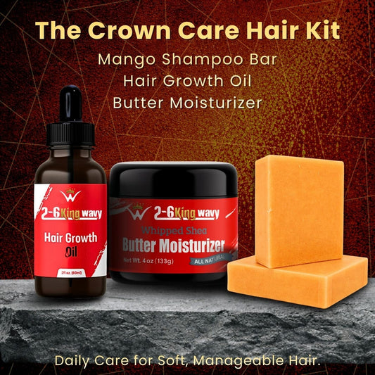 The Crown Care Hair Kit 26 King Wavy Merch, LLC 