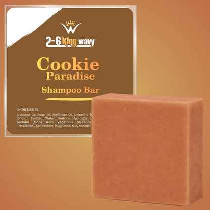 🔥PRE ORDER🔥 Cookie Paradise Shampoo Bar Wave Natural Products 2-6 King Wavy Merch BUY 1 