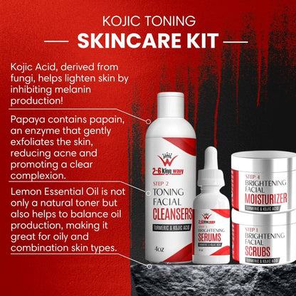 Experience Brighter, Even-Toned Skin with Turmeric & Kojic Acid Skincare 26 King Wavy Merch, LLC 