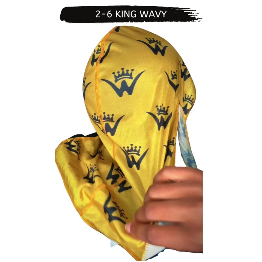 Silk Durag's Premium Quality [All Variants] Durag 26 King Wavy Merch, LLC Gold Edition 