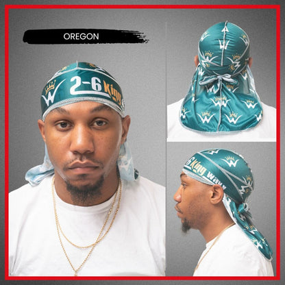 Silk Durag's Premium Quality [All Variants] Durag 26 King Wavy Merch, LLC Oregon 